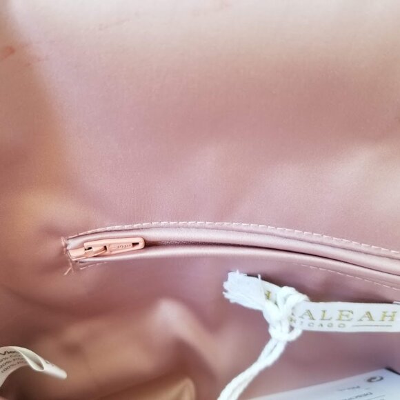 SHIRALEAH CHICAGO Small Pink Patterned Bag or Clutch Great for Fall Wedding - Picture 9 of 9